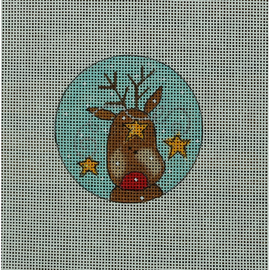Rudolph w/ Stars
