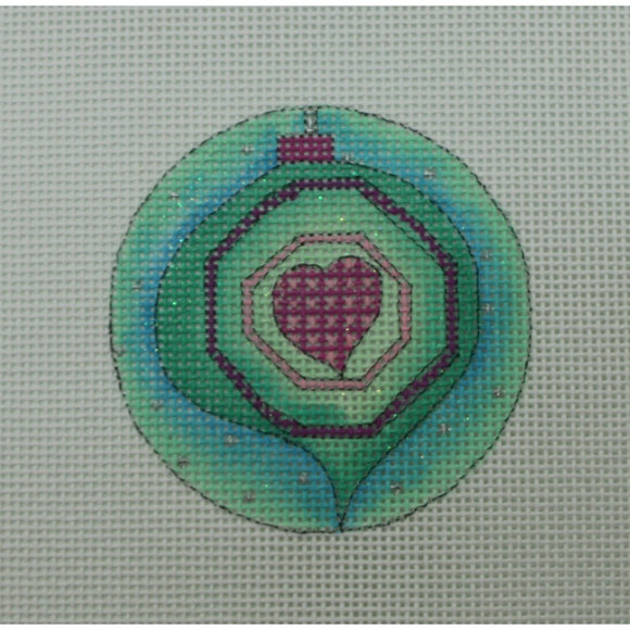 Green & Purple Ornament