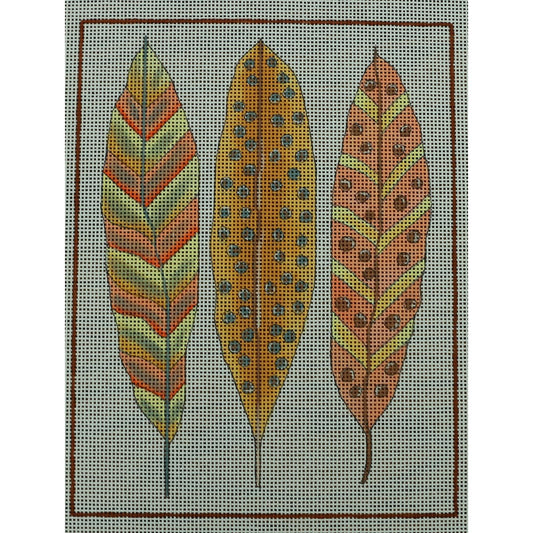 Feather Study, Gold