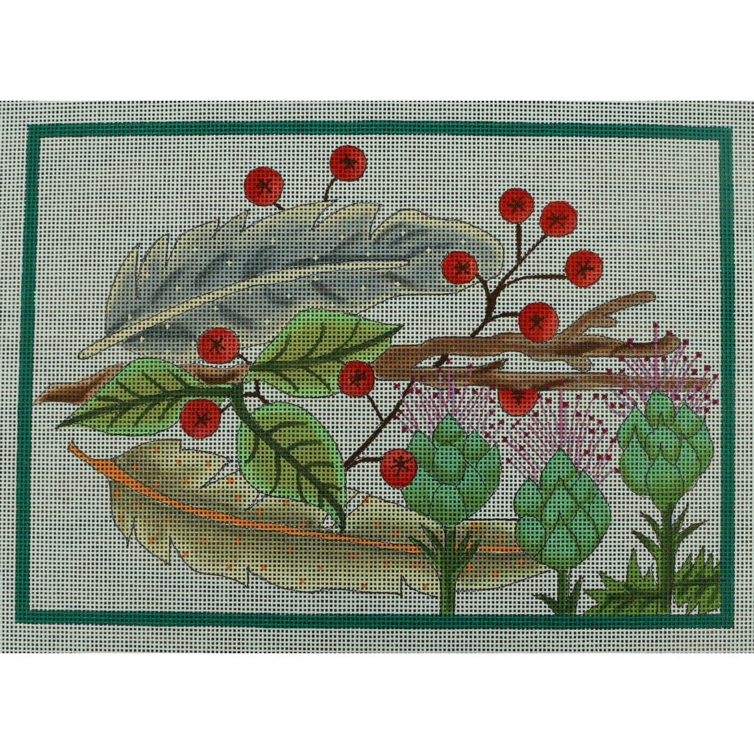 Feathers, Thistle & Berries
