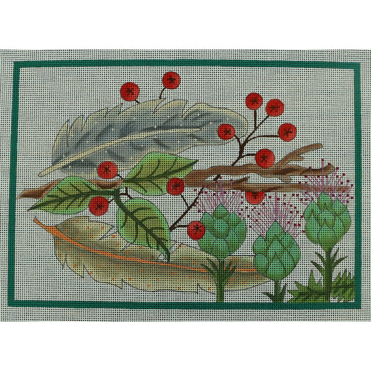 Feathers, Thistle & Berries