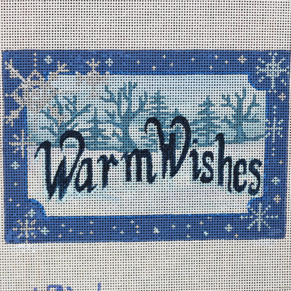 Warm Wishes Snow Scene