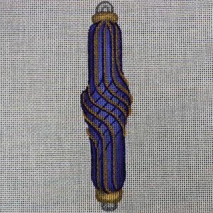 Purple and Gold Ornament