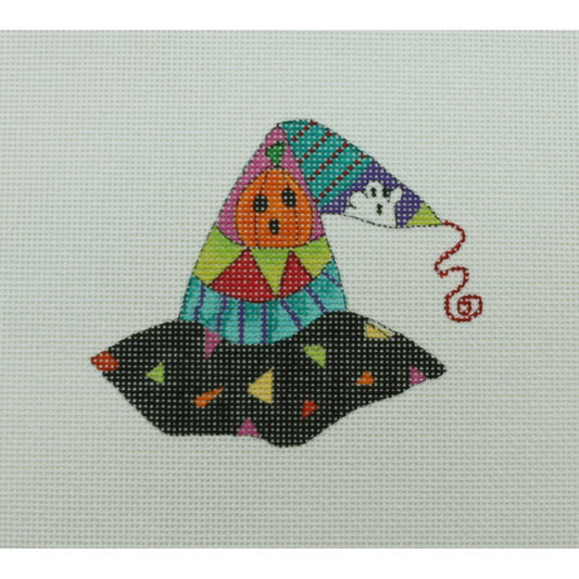 Witch Hat Mini w/ Jack-O-Lantern