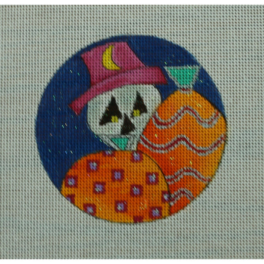 Skeleton in Pumpkins
