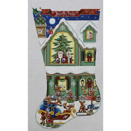 North Pole, Santa/Reindeer