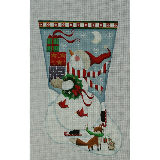 Skating Snowman, 13 mesh