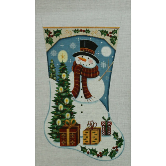 Red Snowman, Toe to Right