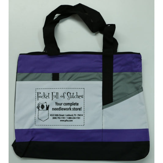 Purple & Grey PFOS Bag