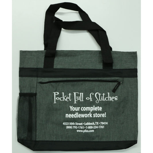 Grey & Black PFOS Bag
