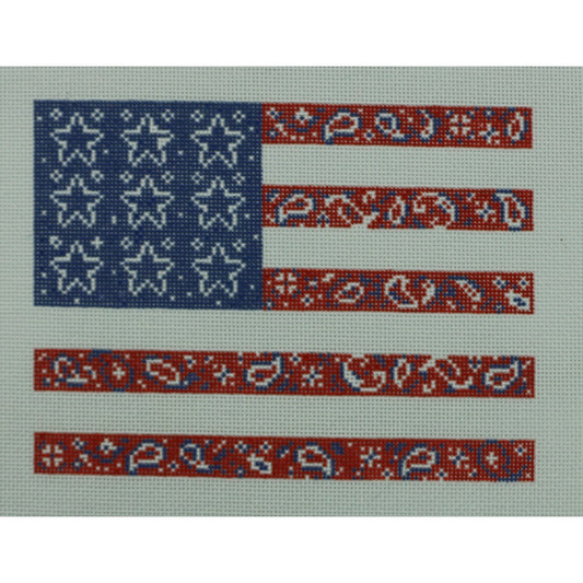 Stars & Stripes Bandana Flag