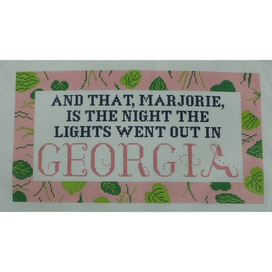 Lights Out in Georgia