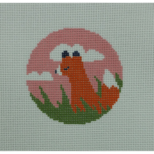 Sitting Fox