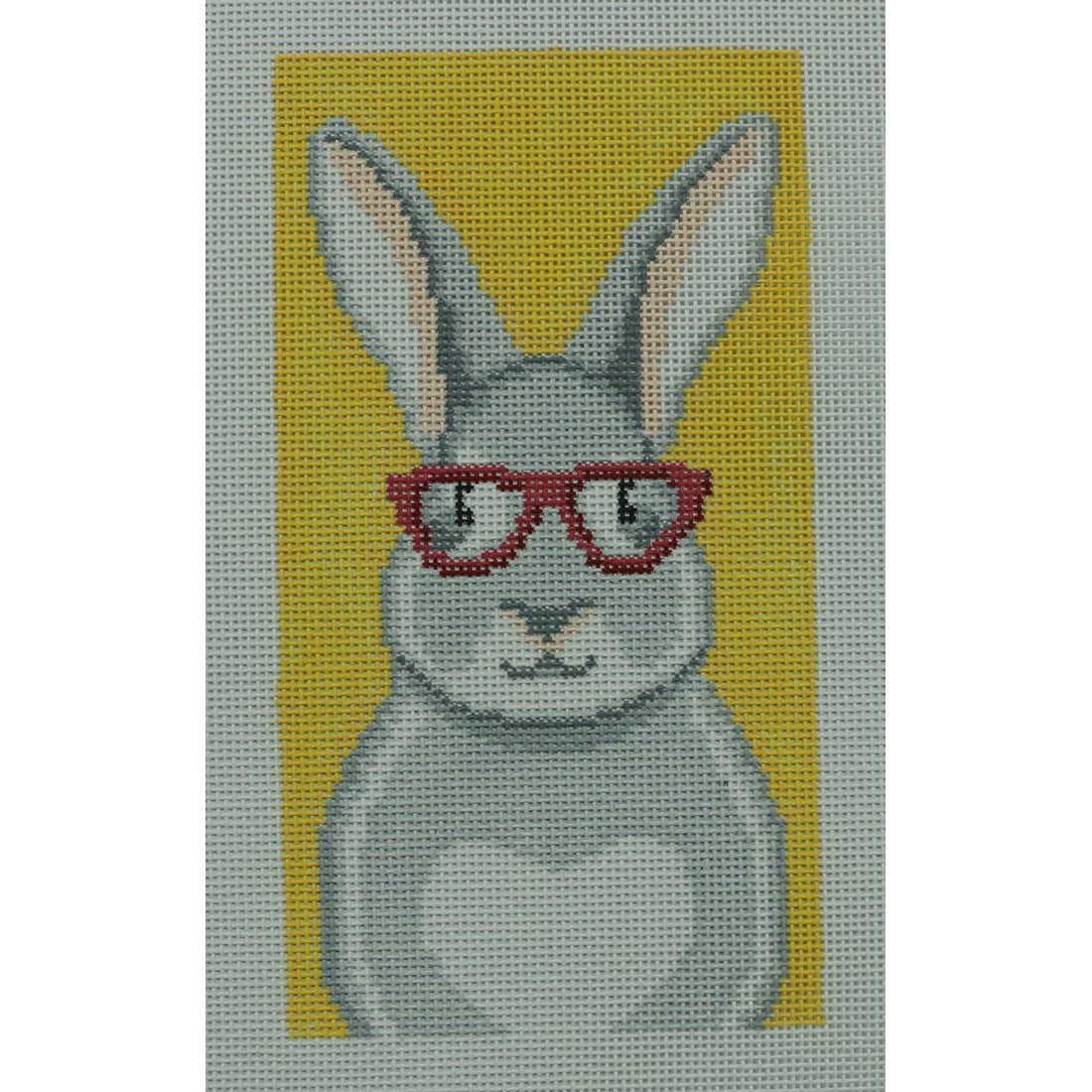 Bunny with Glasses Eyeglass Case