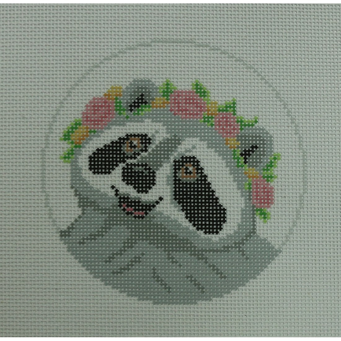 Flower Crown Raccoon