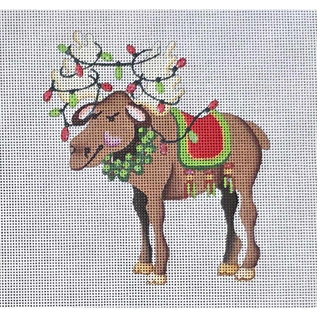 Moose with Lights