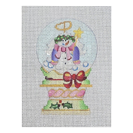 Snowman Angel Snow Globe