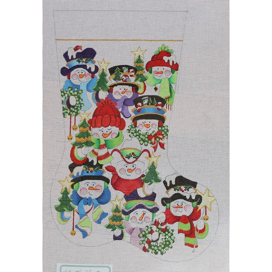 Snowmen Faces, 13 mesh