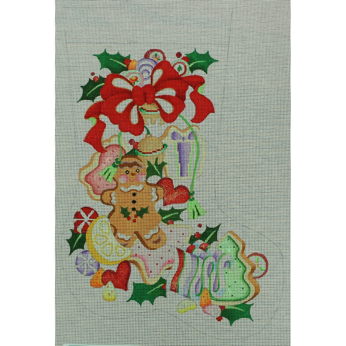 Gingerbread Girl with Cookies