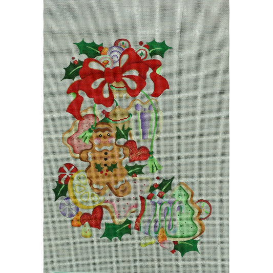 Gingerbread Girl with Cookies