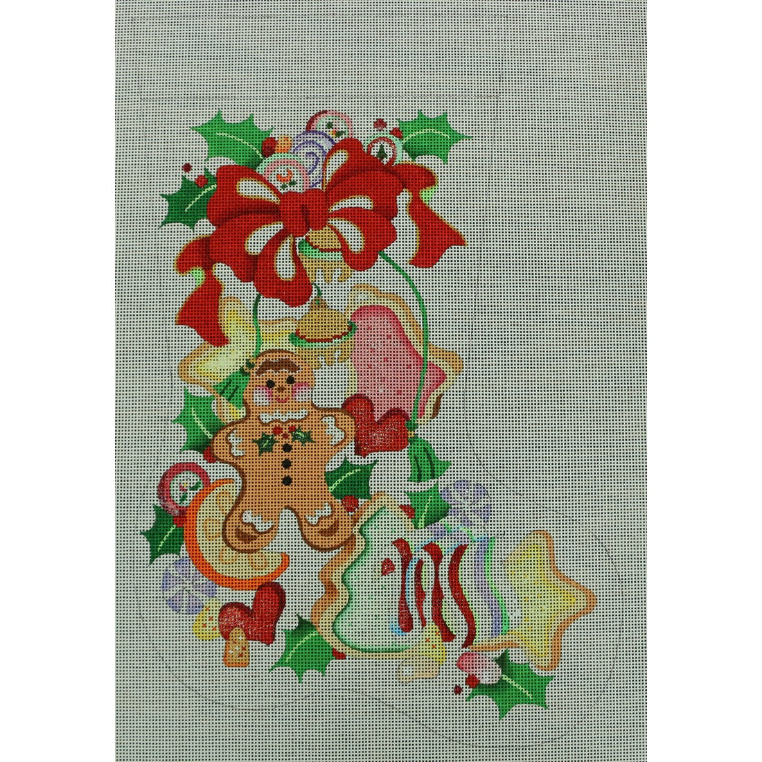 Gingerbread Boy with Cookies