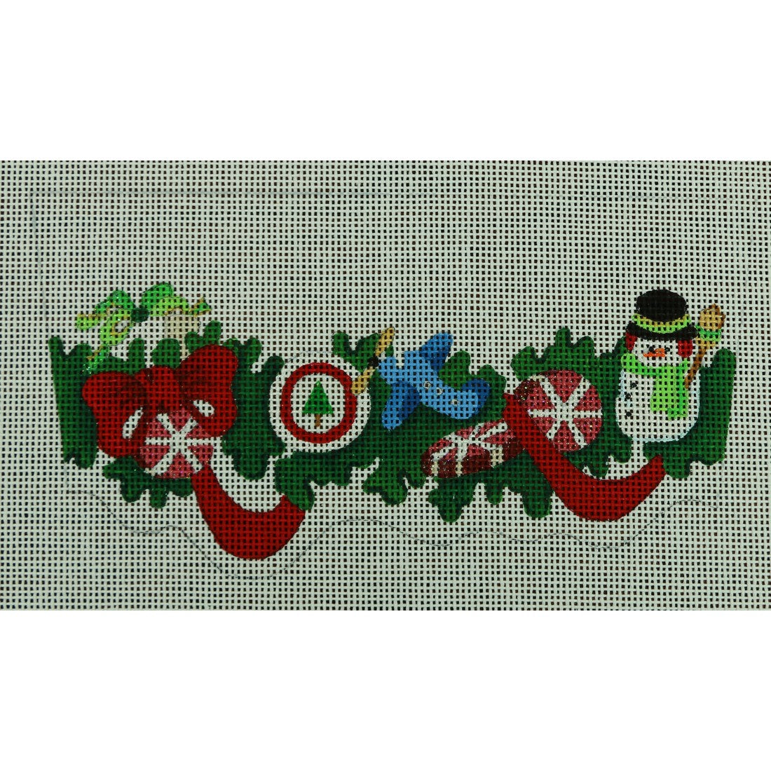 Snowman & Candies Cuff, 13 mesh
