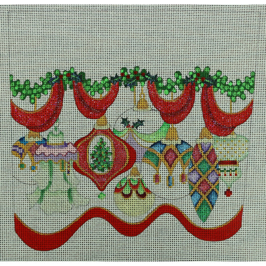 Ornament and Tassel Cuff, 13 mesh