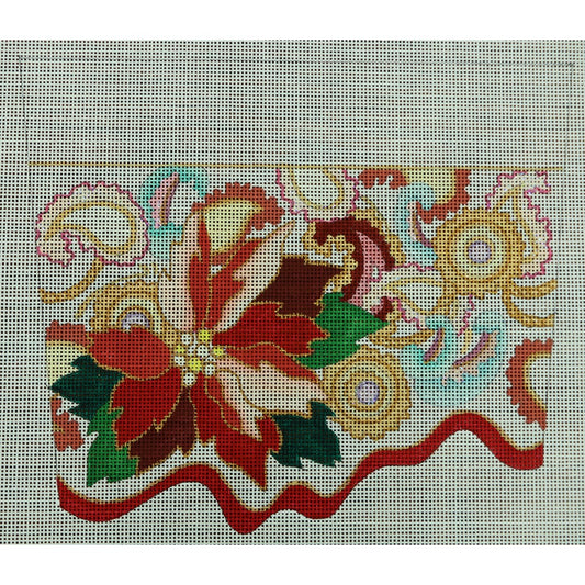 Poinsettia Cuff, 13 mesh