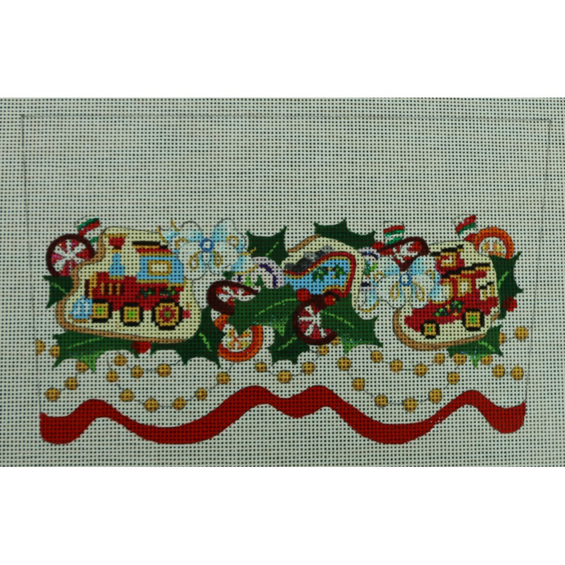 Train and Cookies Cuff, 13 mesh