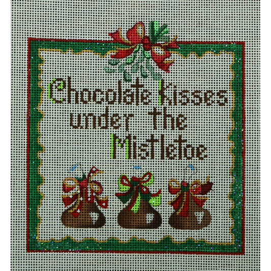 Chocolate Kisses....Mistletoe