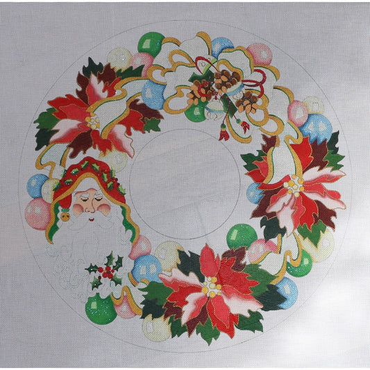 Poinsettia Wreath/Mini Tree Skirt, 18 mesh