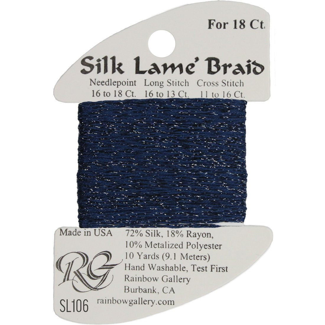 Silk Lame Braid 18 ct., Group 2