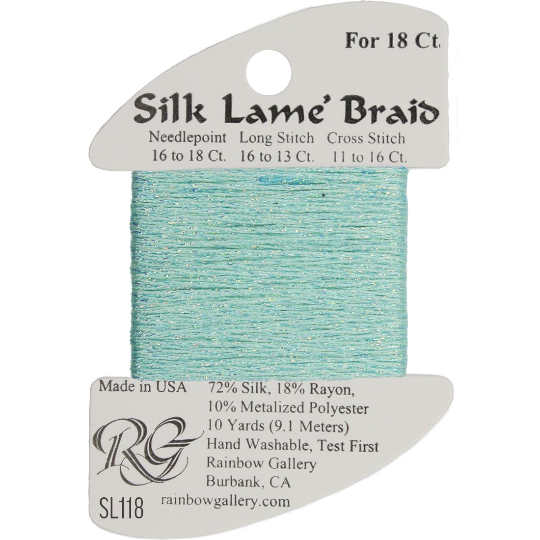 Silk Lame Braid 18 ct., Group 2