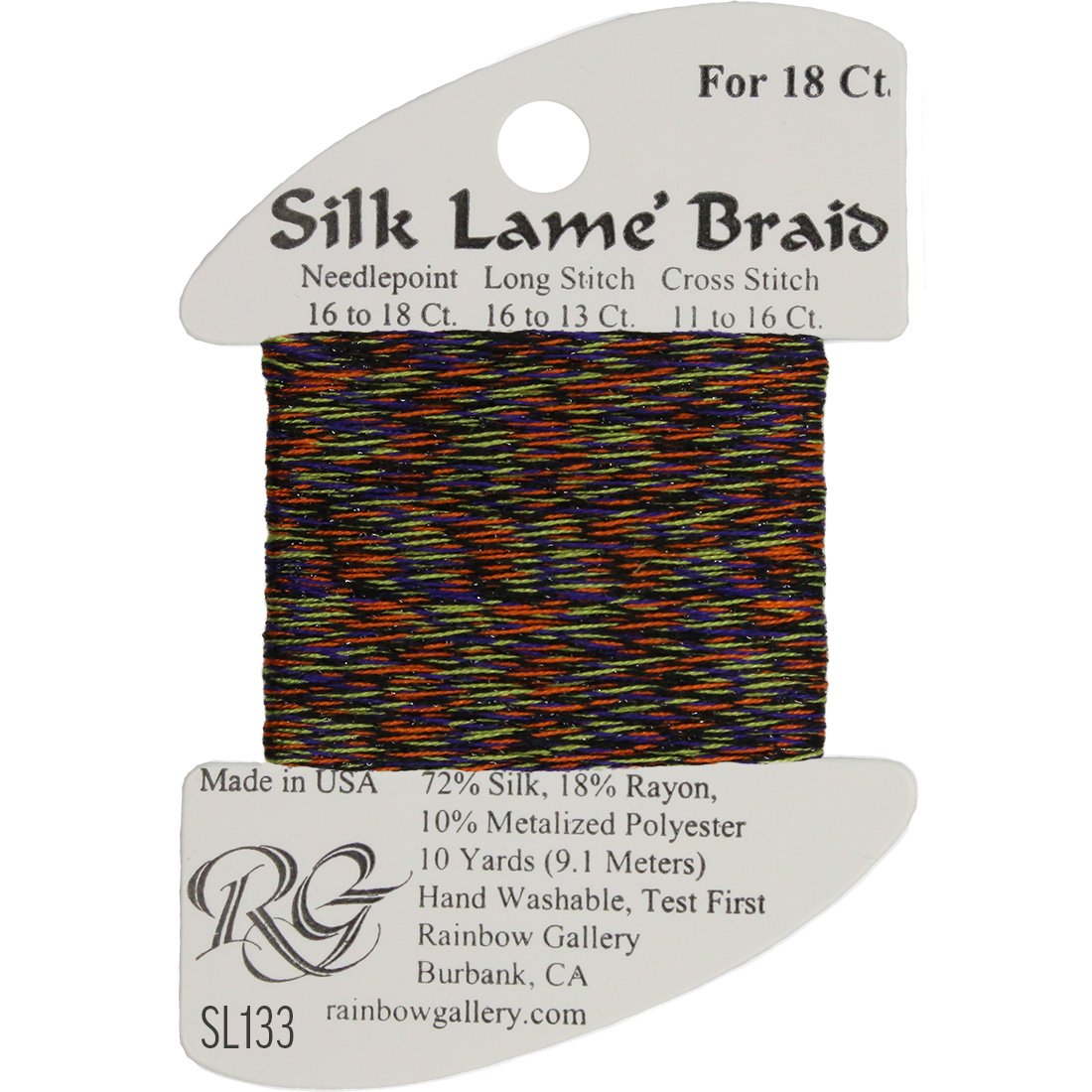 Silk Lame Braid 18 ct., Group 2