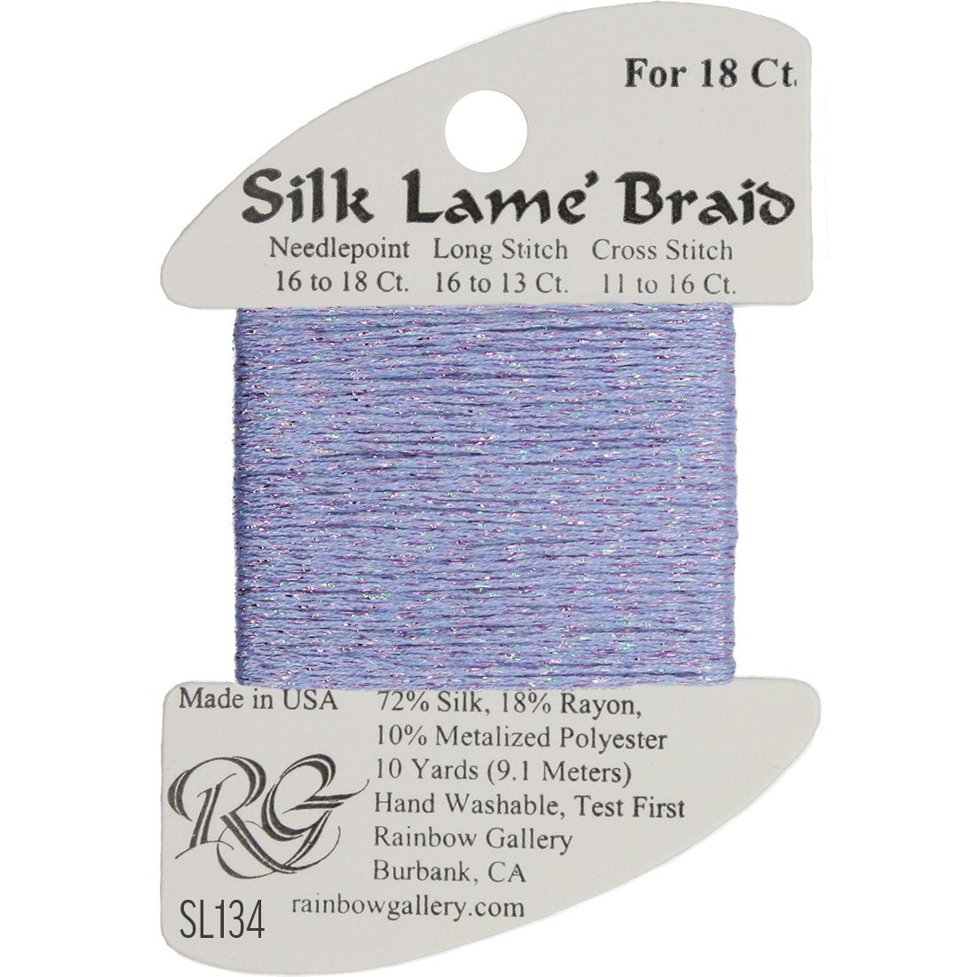 Silk Lame Braid 18 ct., Group 2