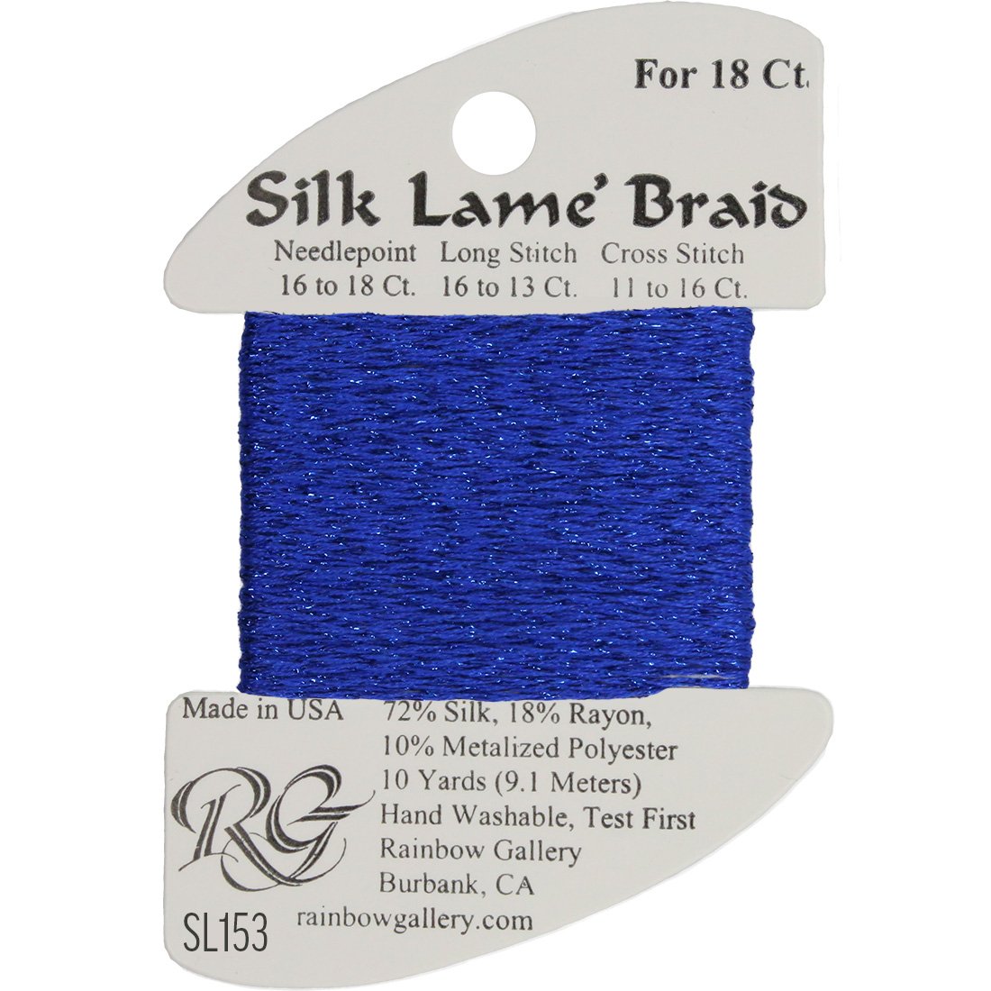 Silk Lame Braid 18 ct., Group 2