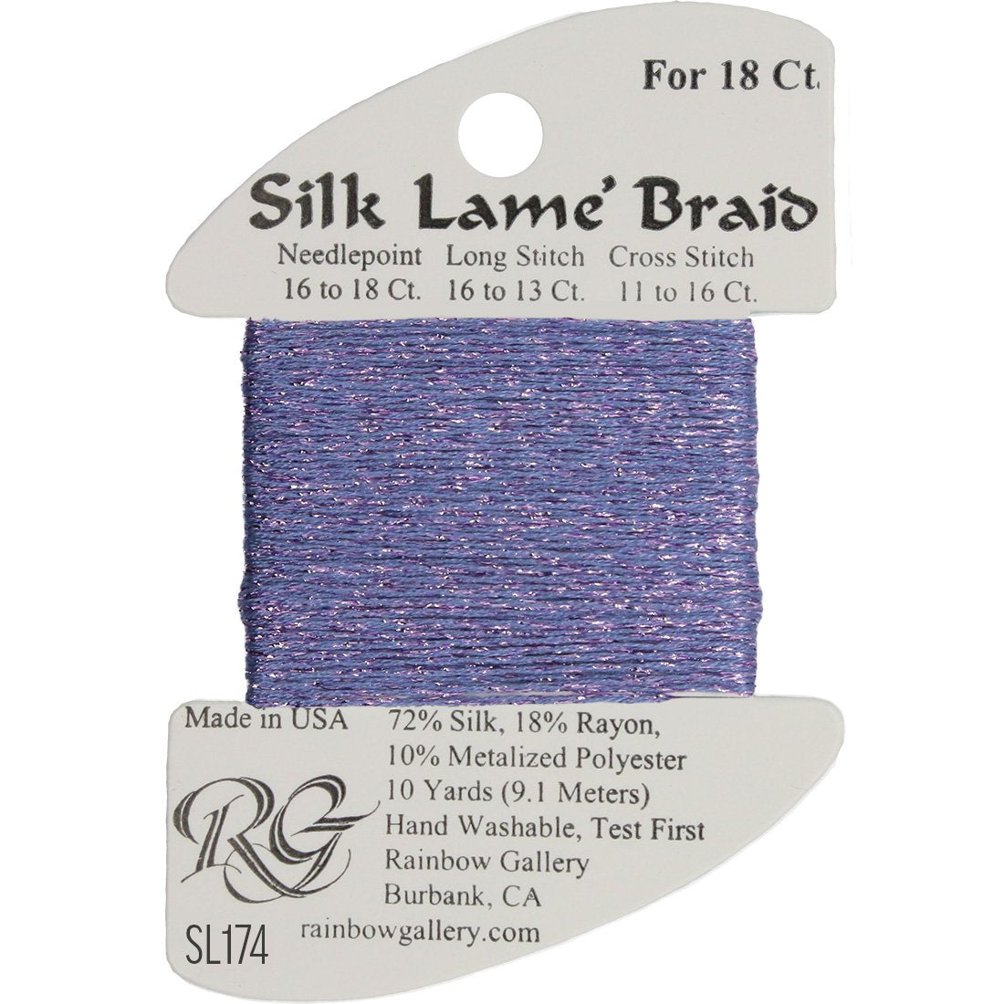 Silk Lame Braid 18 ct., Group 2