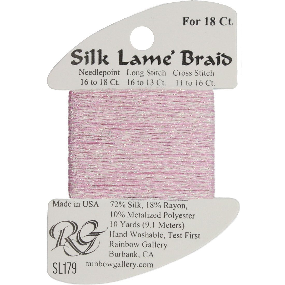 Silk Lame Braid 18 ct., Group 2