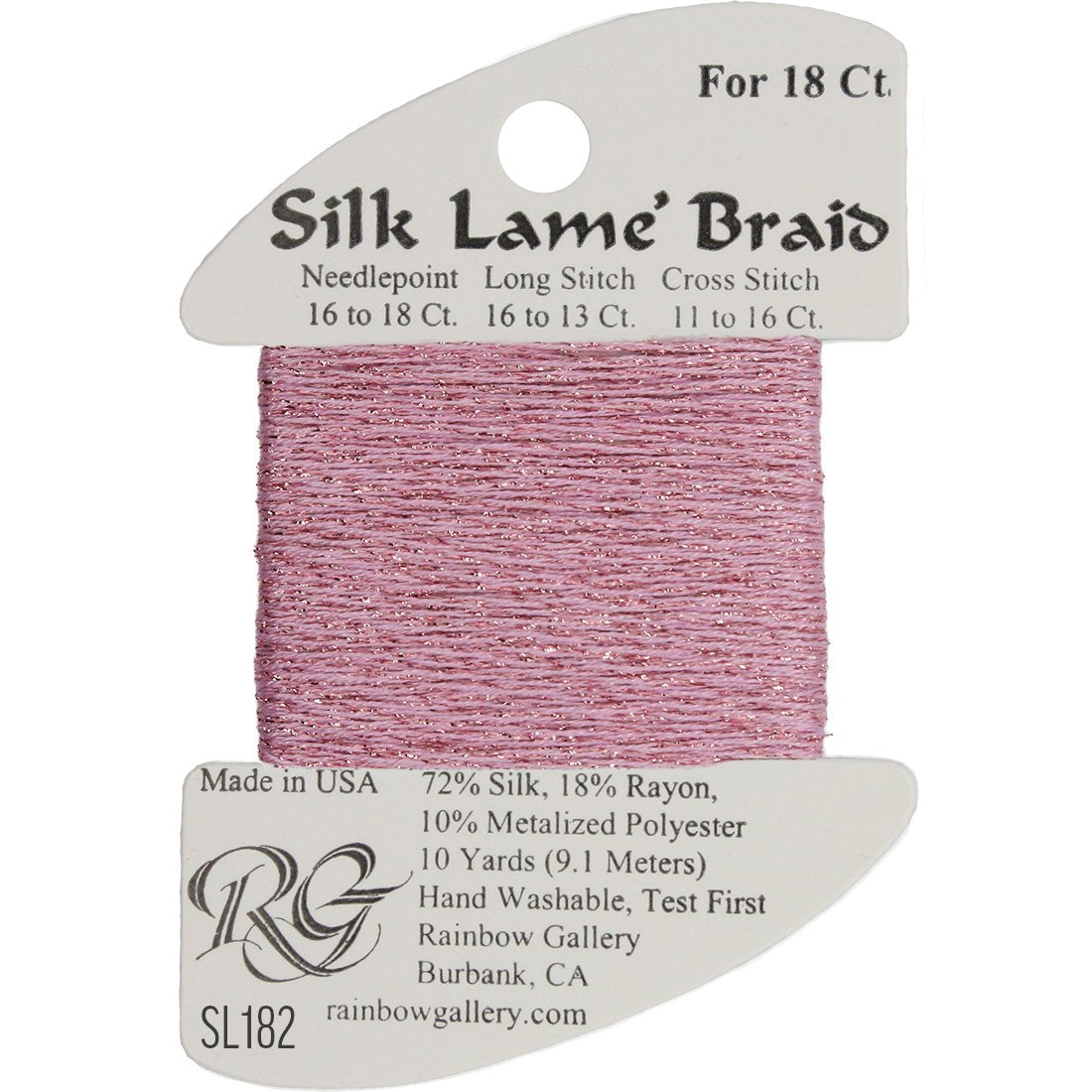 Silk Lame Braid 18 ct., Group 2