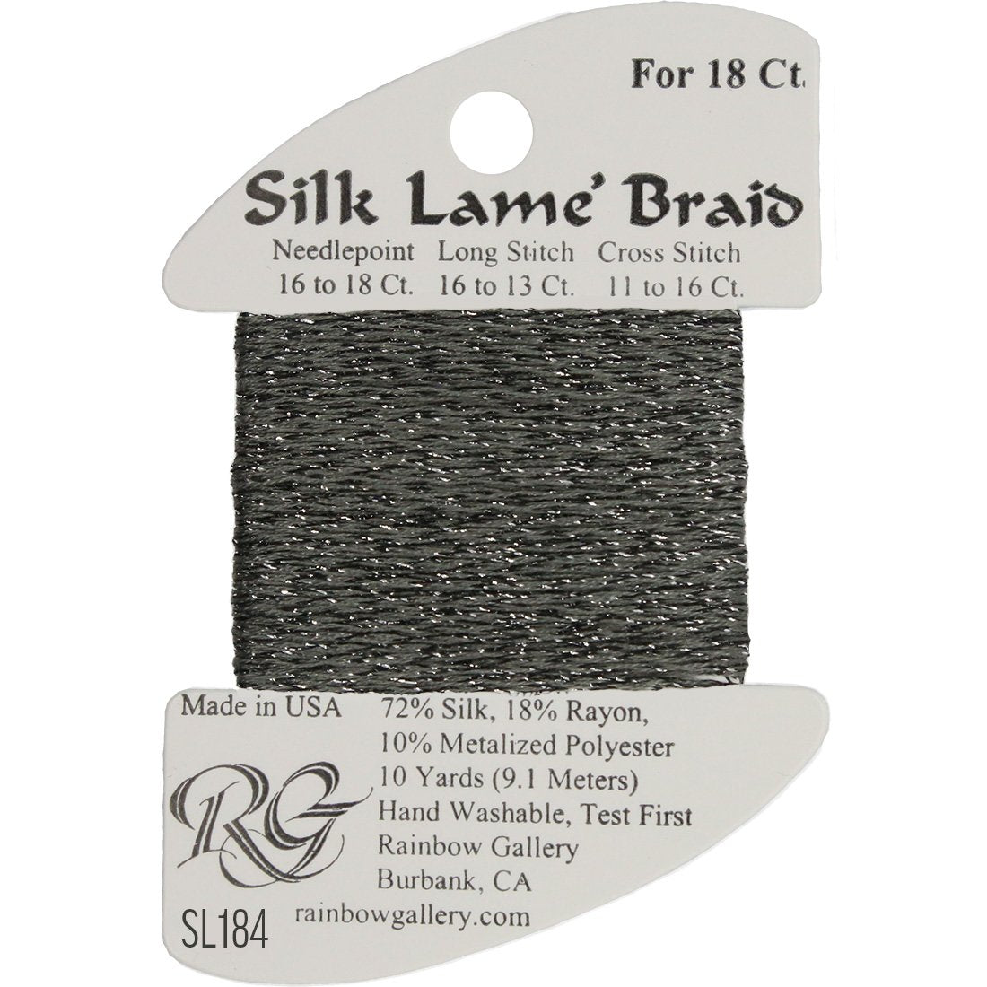Silk Lame Braid 18 ct., Group 2