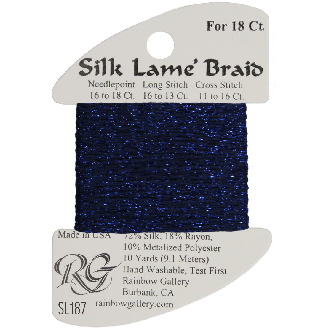 Silk Lame Braid 18 ct., Group 2