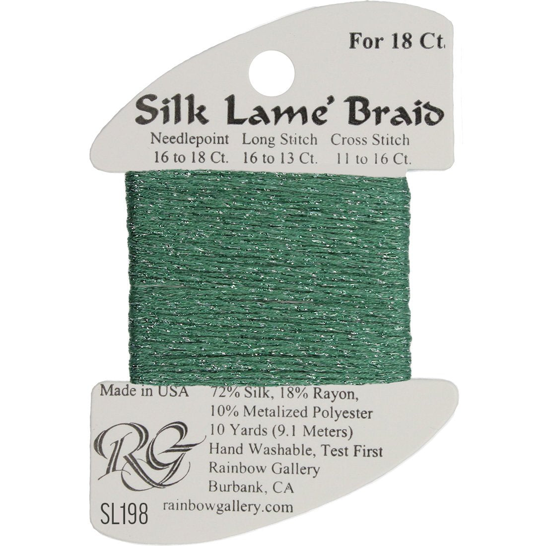 Silk Lame Braid 18 ct., Group 2
