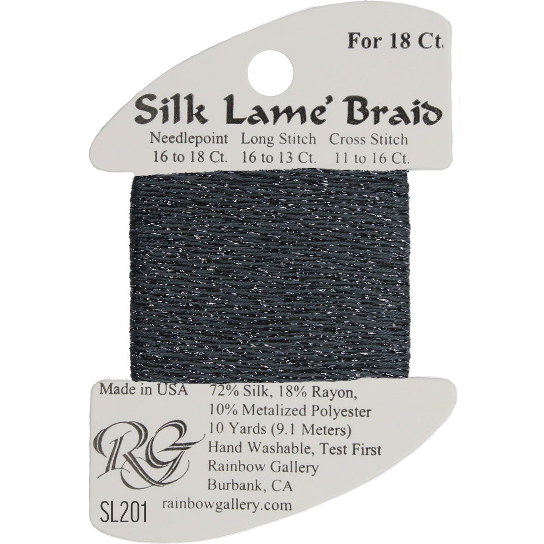 Silk Lame Braid 18 ct., Group 3