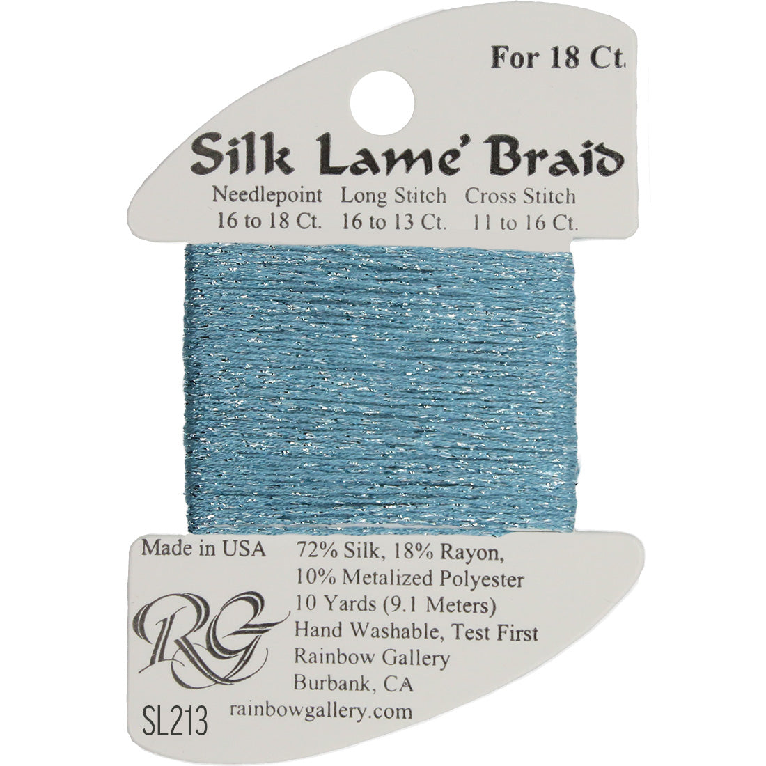 Silk Lame Braid 18 ct., Group 3