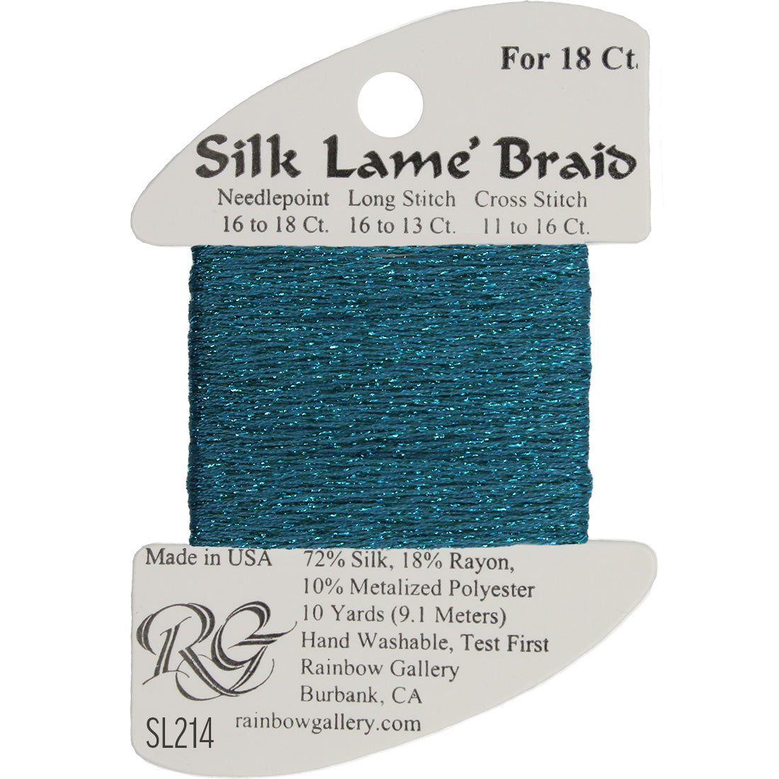 Silk Lame Braid 18 ct., Group 3
