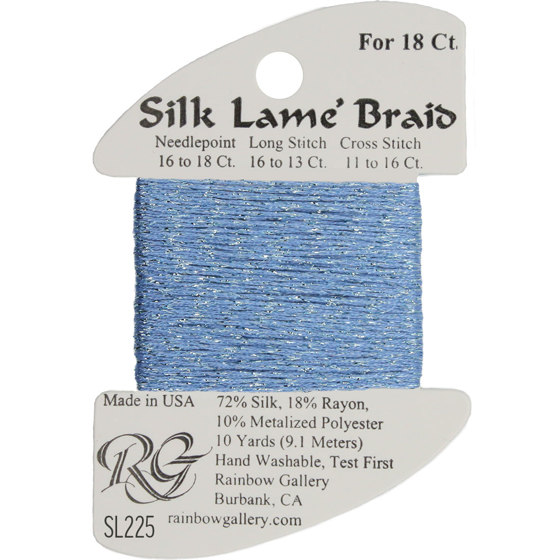 Silk Lame Braid 18 ct., Group 3