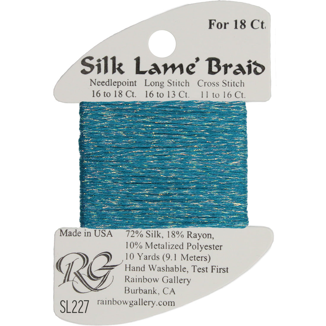 Silk Lame Braid 18 ct., Group 3