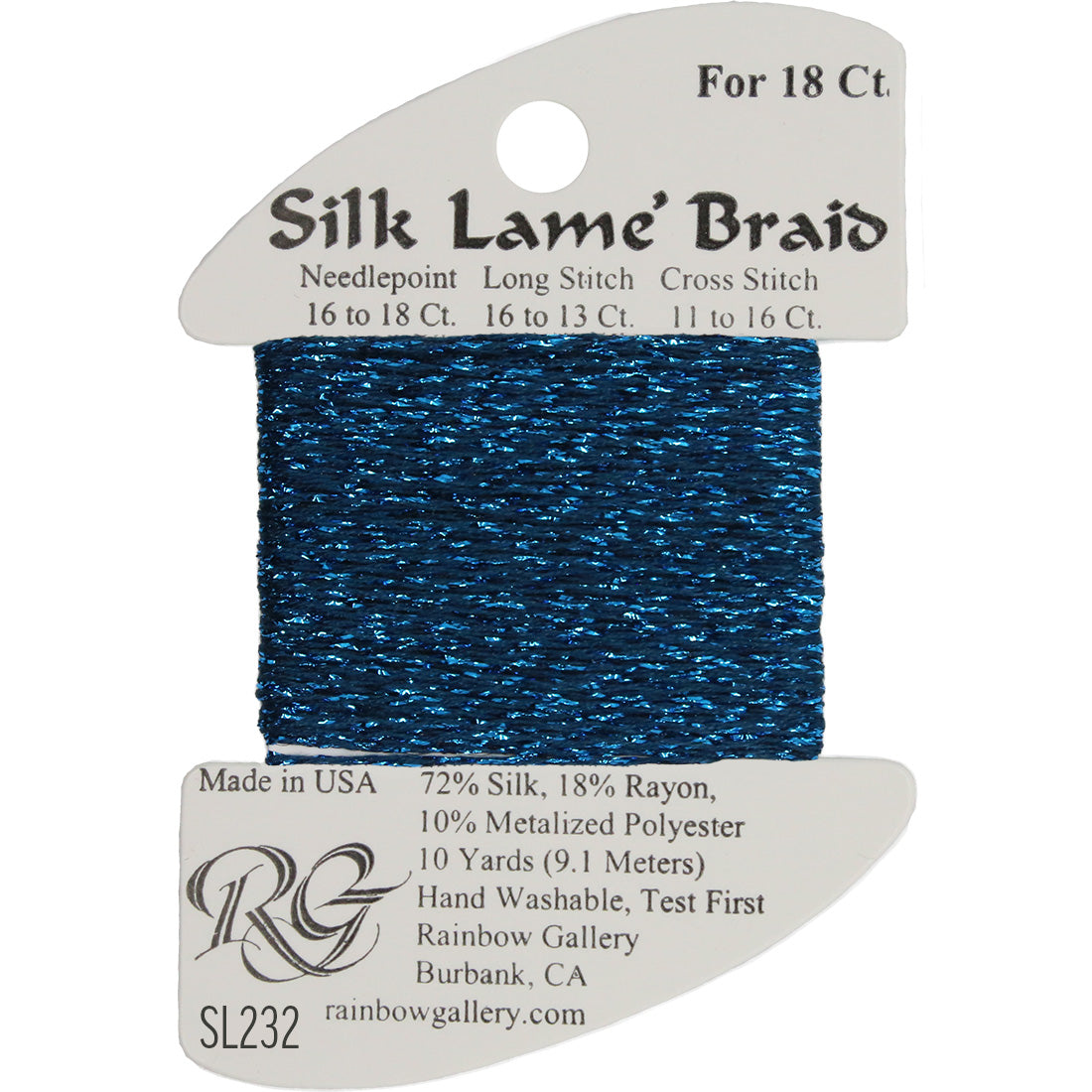Silk Lame Braid 18 ct., Group 3