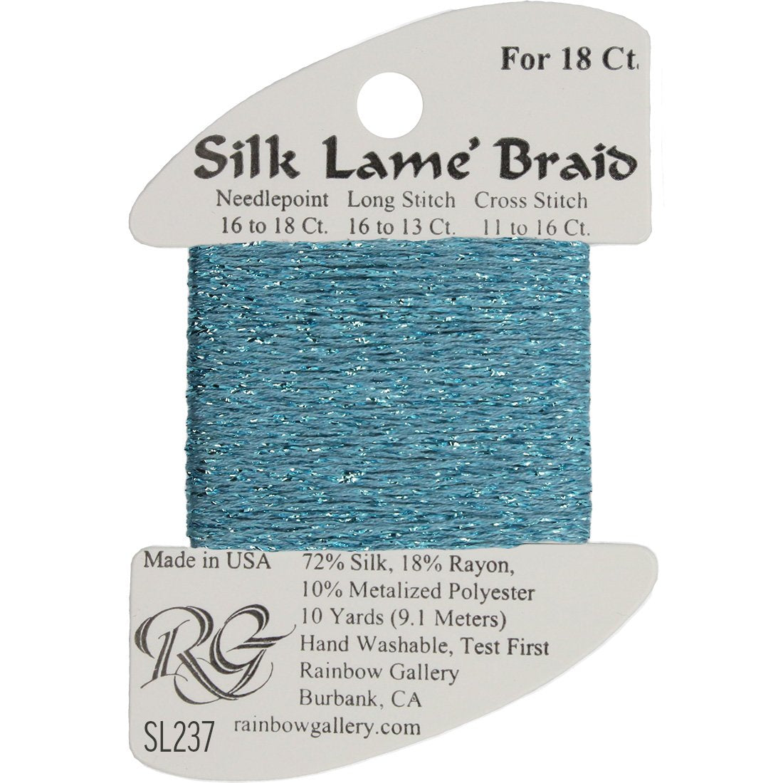 Silk Lame Braid 18 ct., Group 3