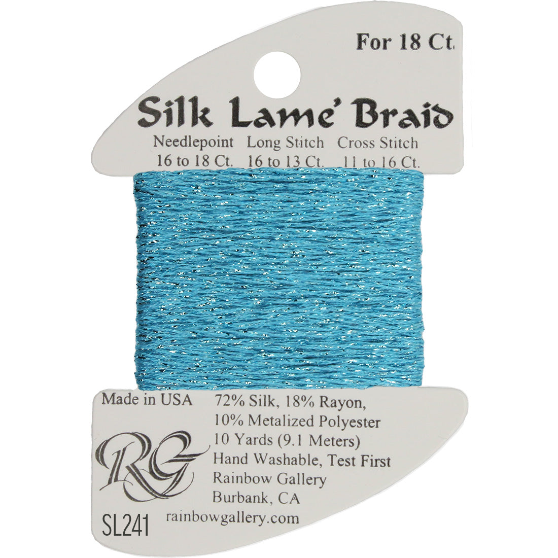 Silk Lame Braid 18 ct., Group 3